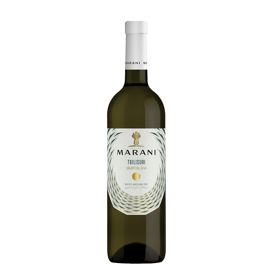 Vin géorgien Tbilisuri blanc demi-sec Marani