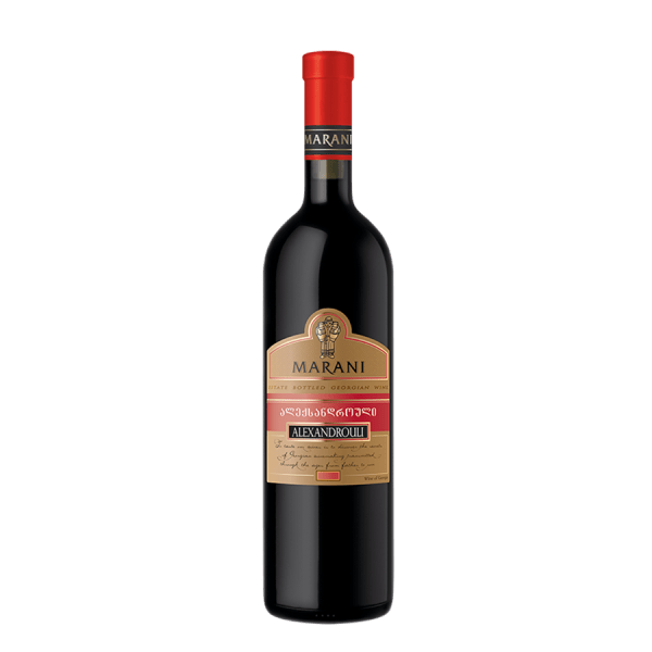 vin rouge demi-sucré de Géorgie Alexandrouli