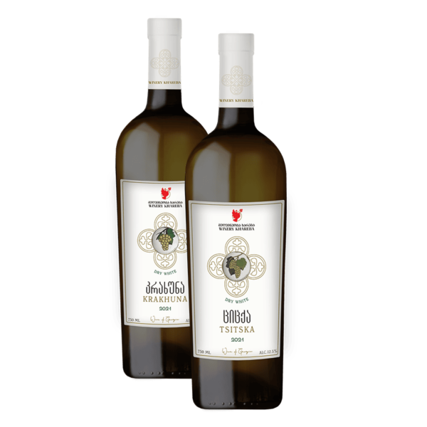 Vins de tsitska et de krakhuna de l'Imereti
