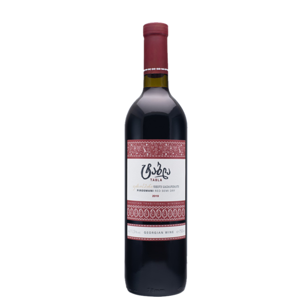 Tabla vin géorgien rouge demi-sec Pirosmani