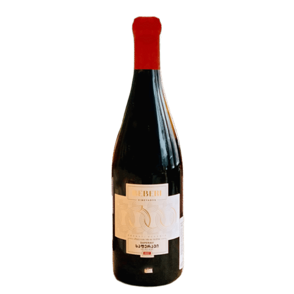 Georgian small winery Beberi Saperavi Red dry wine