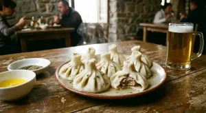 Georgische Chinkali. Was ist das und wie kocht man es?