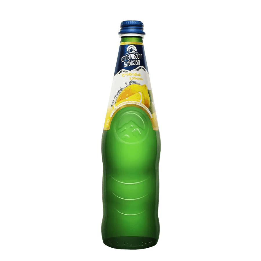 Kazbegi – Zitronenlimonade – 0,5 l Kazbegi Lemon Lemonade 0,5 l – Georgisches Erfrischungsgetränk mit natürlichem Zitronengeschmack. Erfrischend und leicht. Kazbegi – Zitronenlimonade – 0,5 l