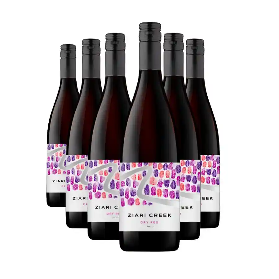 6x KTW Ziari Creek Rotwein Sechs Flaschen Ziari Creek – ein trockener Rotwein aus einer Cuvée von Cabernet und Saperavi, hergestellt aus sorgfältig ausgewählten Trauben rund um das Dorf Ziari in Kachetien, einer der bedeutendsten Weinregionen Georgiens. Tiefe Rubinfarbe, ein angenehmer Duft dunkler Früchte – Kirschen, Brombeeren und schwarze Johannisbeere – und ein voller, dabei weicher Geschmack. 6x KTW Ziari Creek Rotwein