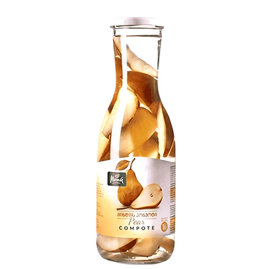 Nena Birnenkompott – 1 L Das Birnenkompott von Nena ist ein trinkfertiges Getränk, keine eingelegten Früchte im Glas. Die Birnen werden kurz mit Wasser und Zucker gekocht, wodurch ein sanfter, honigartiger Saft mit natürlichem Fruchtaroma entsteht – ohne Konservierungsstoffe, Farbstoffe oder künstliche Aromen. Nena Birnenkompott – 1 L